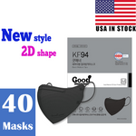 Load image into Gallery viewer, [New 2D] 40pcs &lt;P/&gt; Good Manner® &lt;P/&gt; USA FDA Approved - kf94mask-Good Manner Mask
