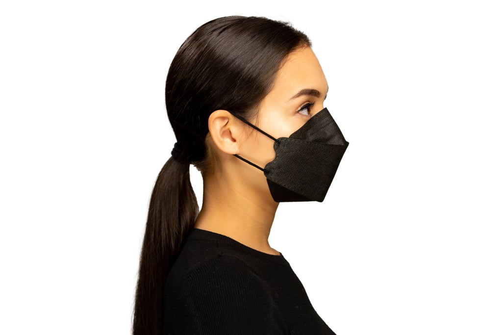 [Black+White] Good Manner KF94 Masks- Authorized Distributor in USA & Canada - kf94mask-Good Manner Mask