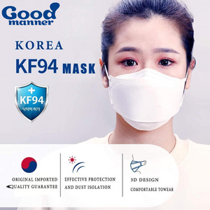 [Black] Good Manner KF94 Masks- Authorized Distributor in USA & Canada - kf94mask-Good Manner Mask