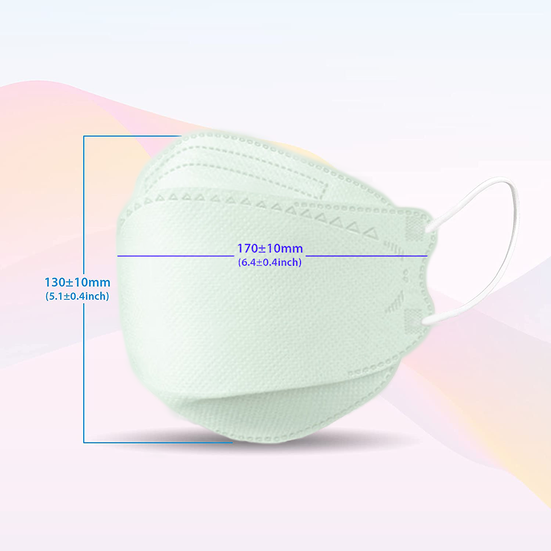 [Mint Green] AnyGuard KF94 The solution mask USA Standard  [Made in Korea][Premium Quality] - kf94mask-Good Manner Mask